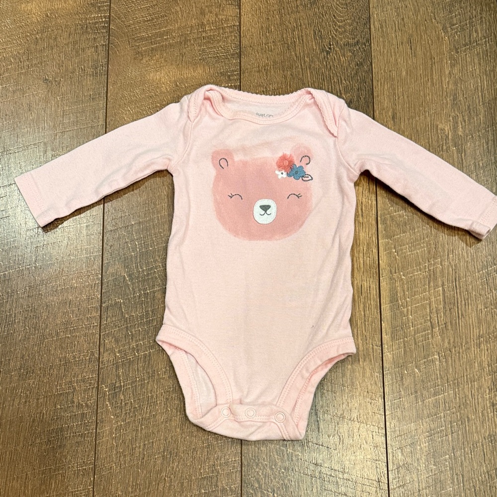 Carter's Pink Bear Graphic Bodysuit
